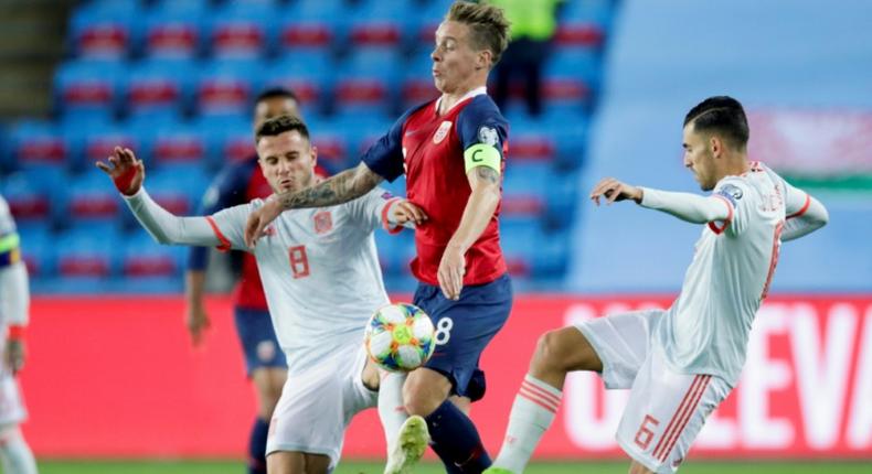 Norway held Spain to a 1-1 draw in Oslo