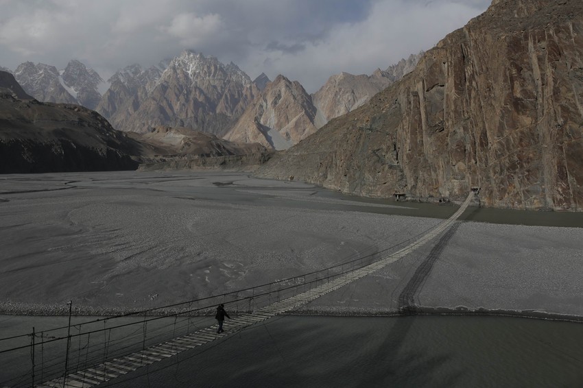 Viseći most u dolini Hunza