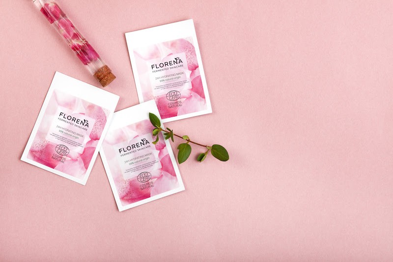 Feuchtigkeitsspendende und natürliche Maske mit fermentierten Kamelienblüten und Olivenöl von Florena für 4.95 Franken, brack.ch