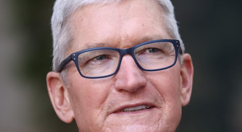 Tim Cook in November 2021.