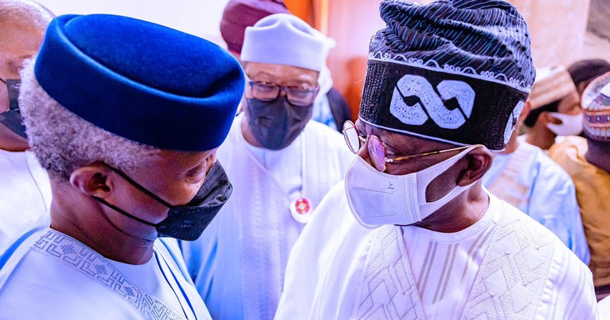 2023: Osinbajo declares support for Tinubu - Vimarsana News