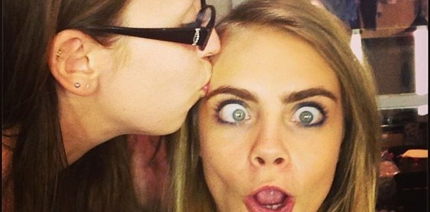 Cara Delevingne na planie filmu "Kids in love"