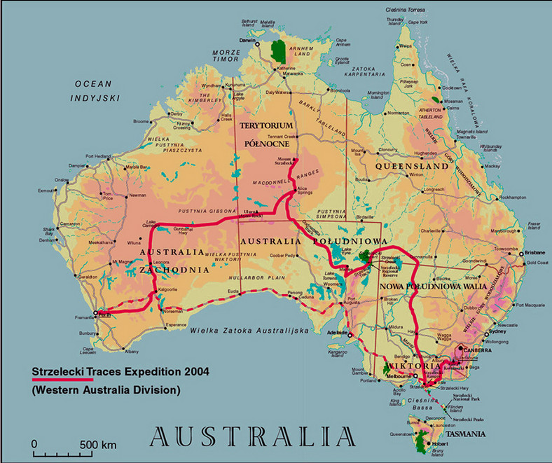 Wyprawa Śladami Strzeleckiego w Australii