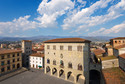 Widok z wieży kościelnej, Piazza Del Duomo, Pistoia