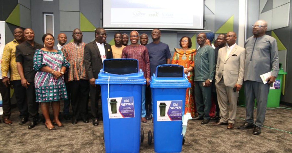 1 million waste bin project launched in Accra Pulse Ghana