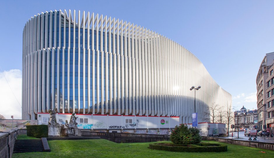 BNP Paribas Fortis HQ w Montagne du Parc - Bruksela, Belgia