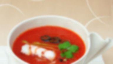 Gazpacho, czyli hiszpański chłodnik z pomidorów