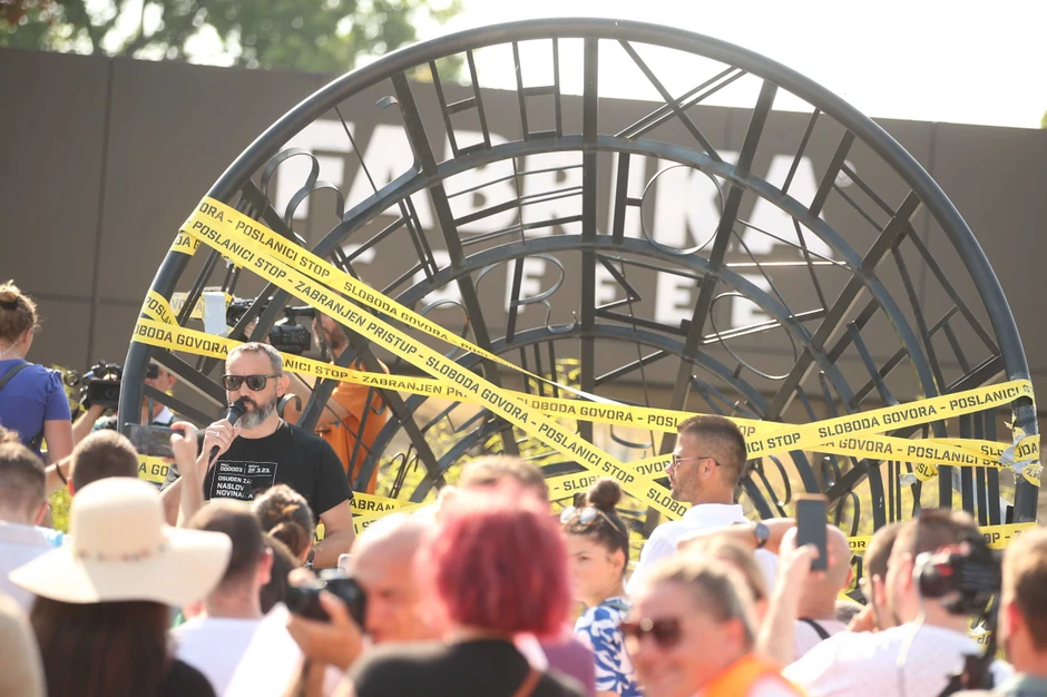 Protest novinara u Banjaluci