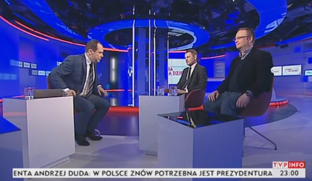 Kłótnia na żywo w programie TVP. PiS o zachowaniu dziennikarza: Chamskie