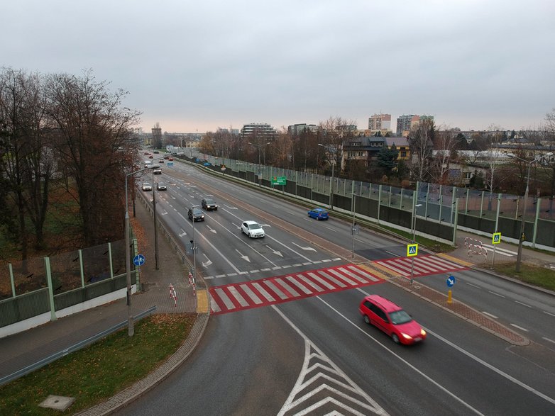 Aktywne przejście dla pieszych w Skierniewicach z programu 