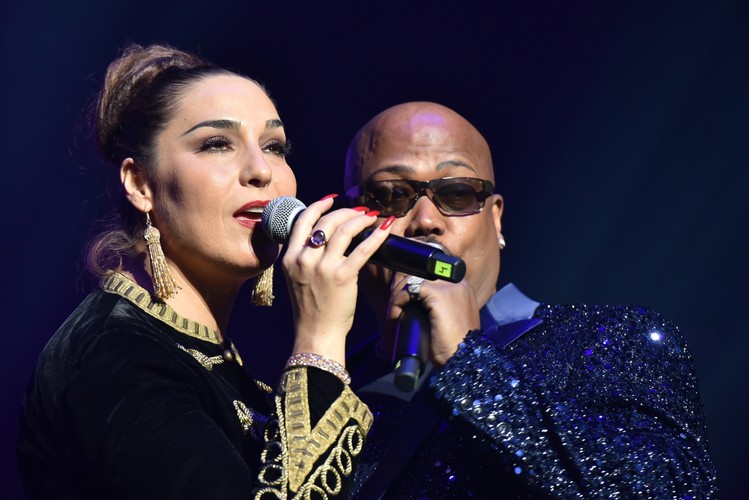 La Bouche podczas koncertu '90s Live in Concert' w Ergo Arenie w Gdańsku