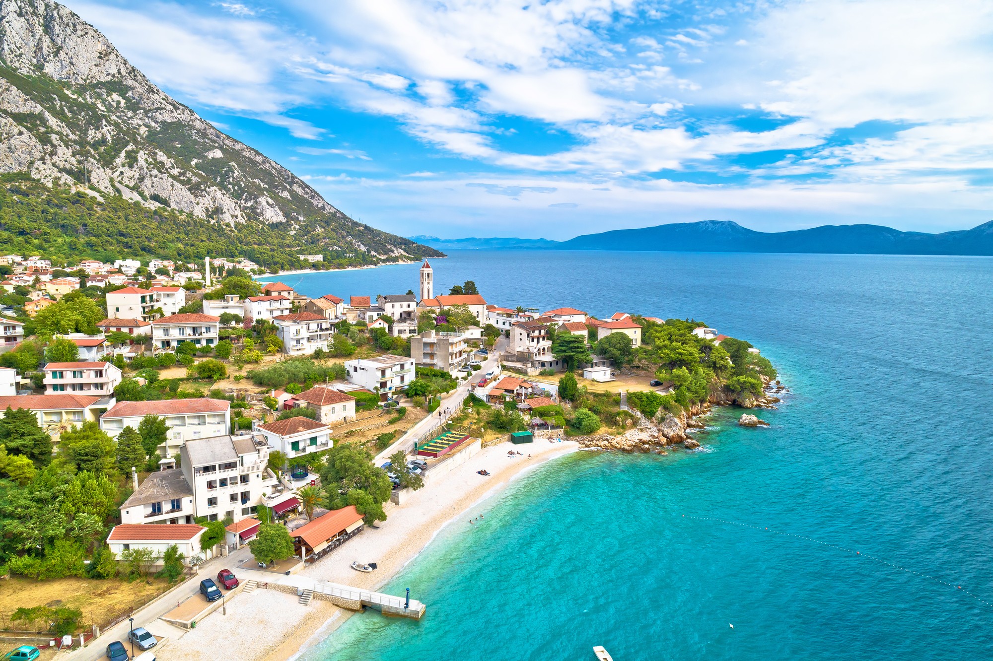 Mesto Gradac je situované v najjužnejšej časti Makarskej riviéry (ilustračné foto).