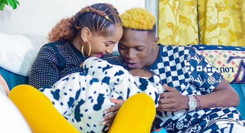 Mr seed and wife Nimo Gachuiri reveal son's face for the first time [Photo]