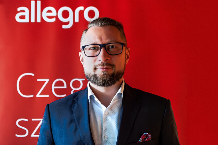  Marcin Półchłopek z Allegro.