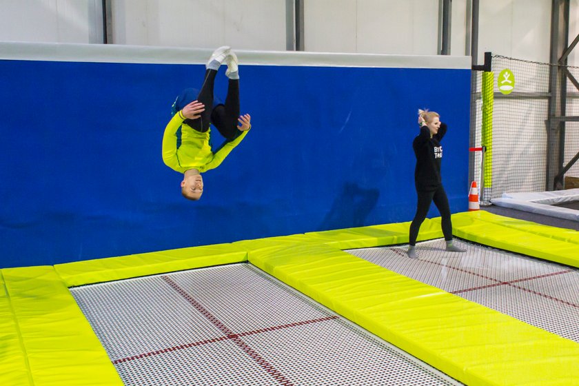 Pierwszy park trampolin w Poznaniu już działa