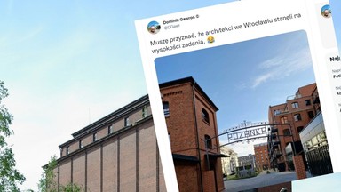 Kontrowersyjna brama na osiedlu we Wrocławiu. Mieszkańcy krytykują, architekci nie widzą problemu