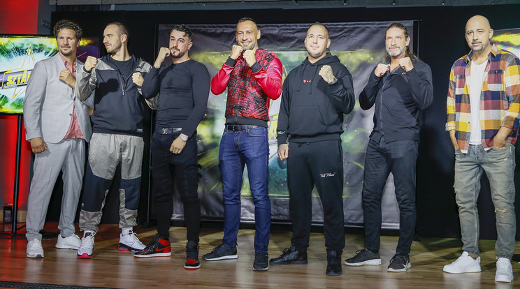 Bokszkesztyűt húznak a hírességek, hogy ismét összecsapjanak a Sztárbox ringjében / Fotó: Fuszek Gábor