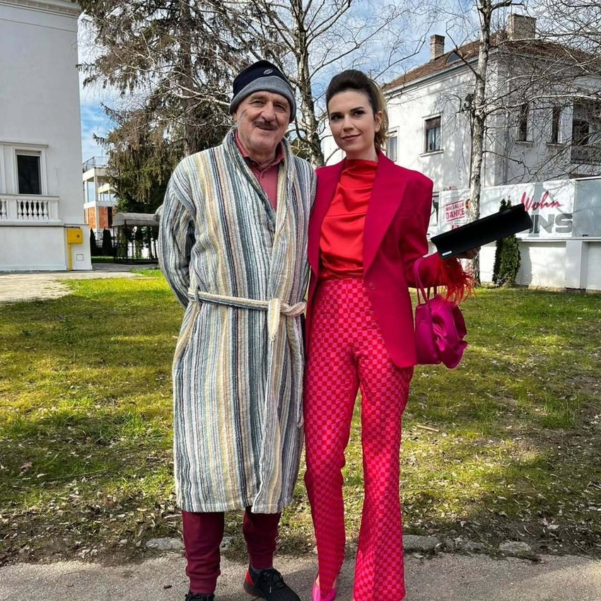 Anica Lazić i Lazar Ristovski