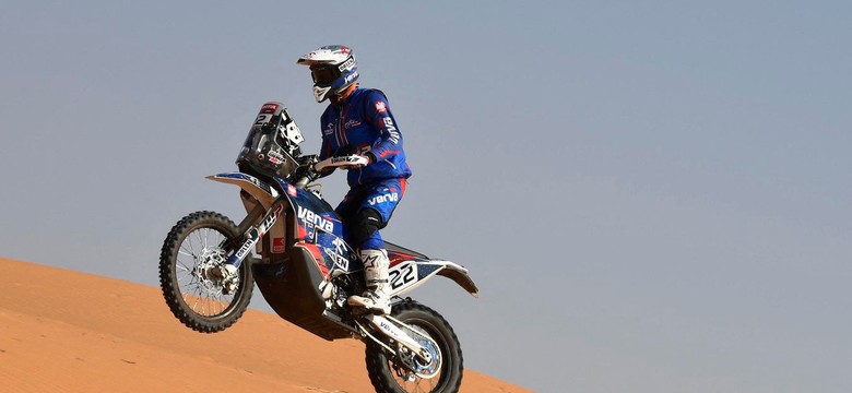 Rajd Dakar: Maciej Giemza wycofał się po wypadku