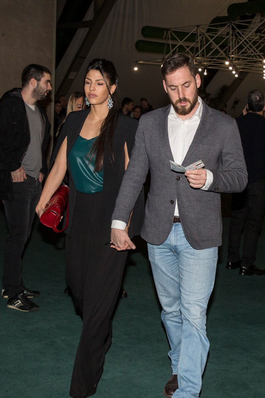 Petar Strugar sa bivšom devojkom Tamarom Gavrilović