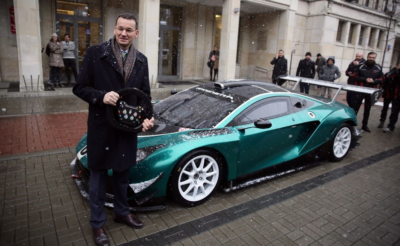 Mateusz Morawiecki i Arrinera Hussarya GT