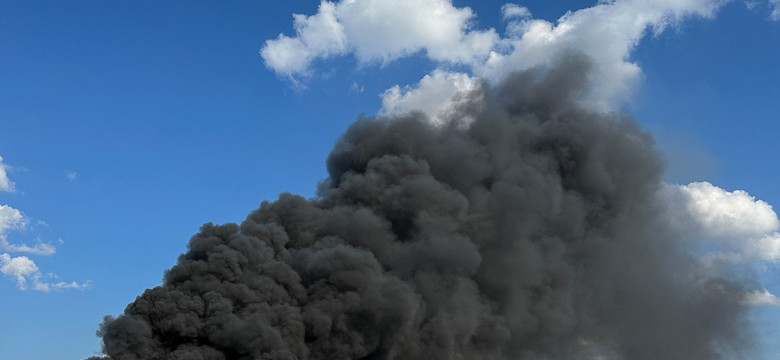 Pożar hali w Wólce Kosowskiej. NOWE INFORMACJE