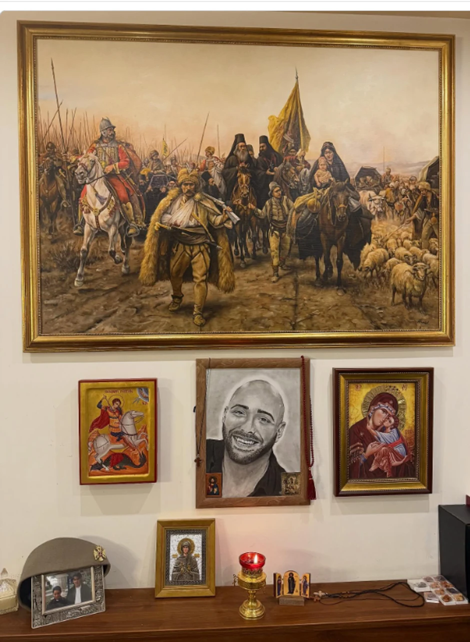 Darko Lazić poseban deo u kući posvetio pokojnom bratu