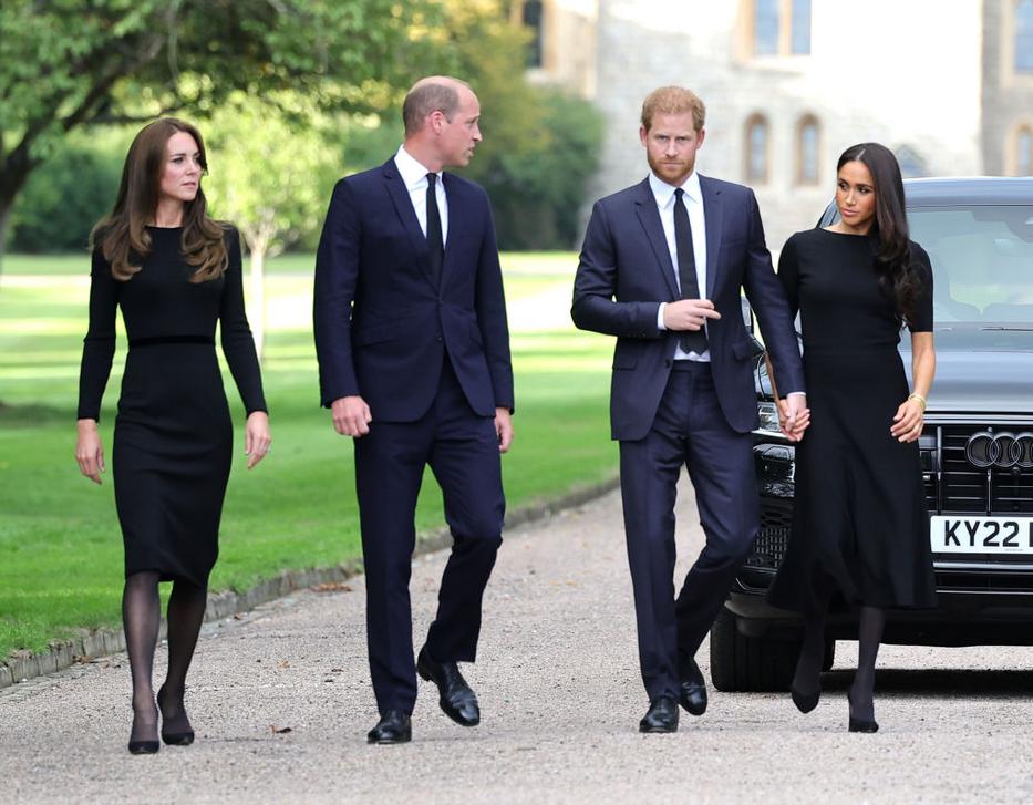 Katalin hercegné, Vilmos herceg, Harry herceg, Meghan Markle /Fotó: Getty Images