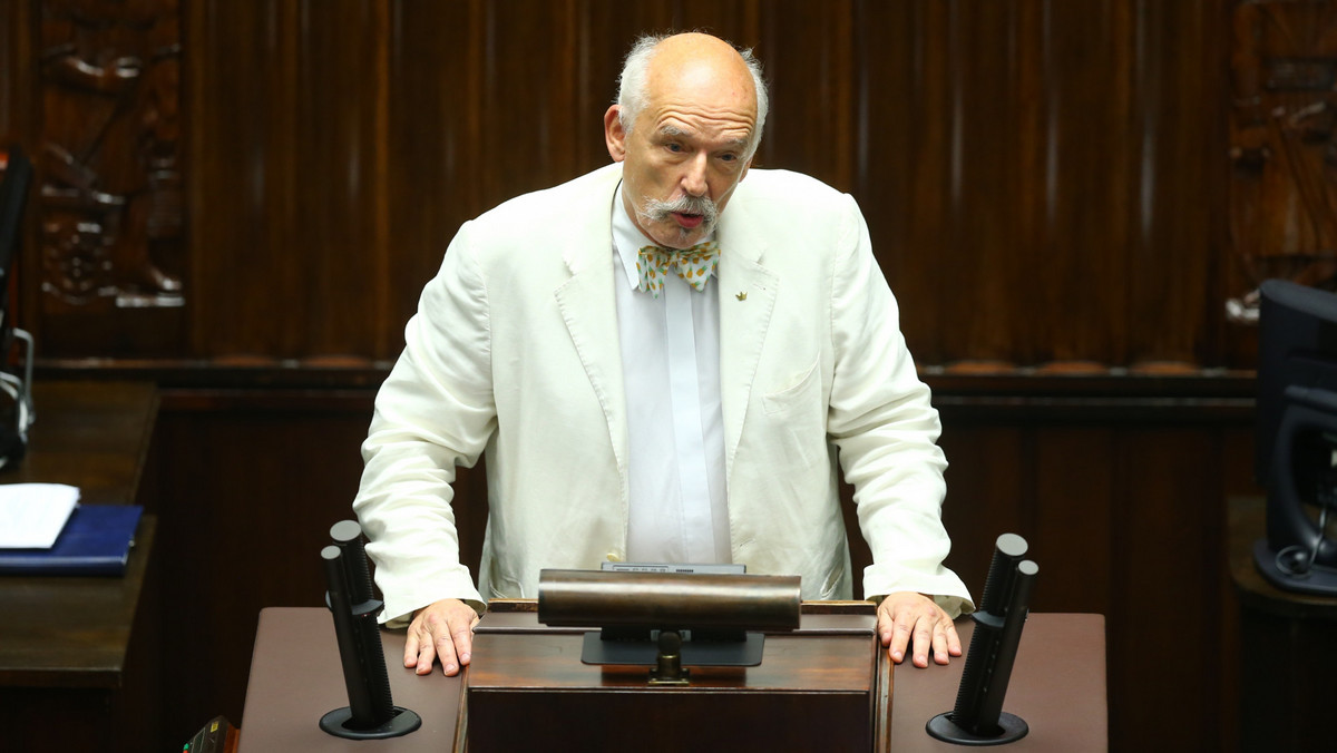 Janusz Korwin-Mikke o kobietach. Komisja etyki poselskiej zajmie się posłem