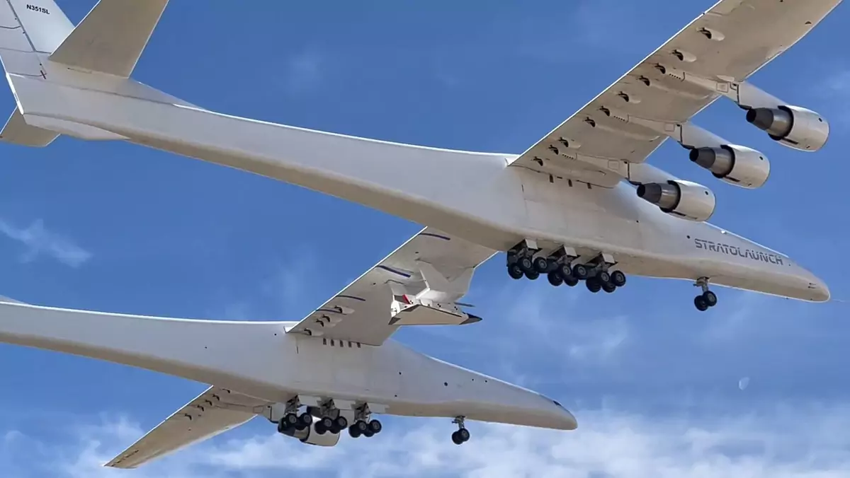 Stratolaunch Roc - samolot o największej rozpiętości skrzydeł na świecie