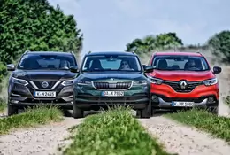 Nissan Qashqai kontra Renault Kadjar i Skoda Karoq - który model będzie lepszym wyborem?