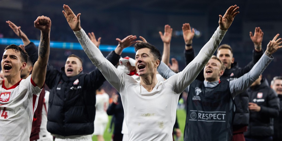 Robert Lewandowski nie ukrywał ulgi, jaką przyniósł awans na ME.