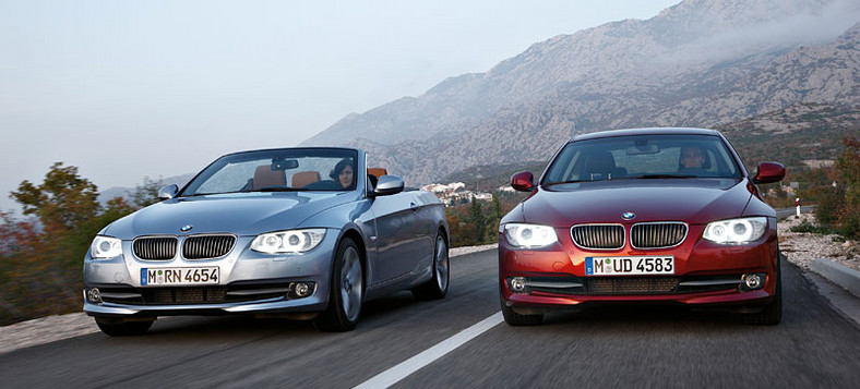 BMW odnowiona Seria 3 w wersji coupe i cabrio