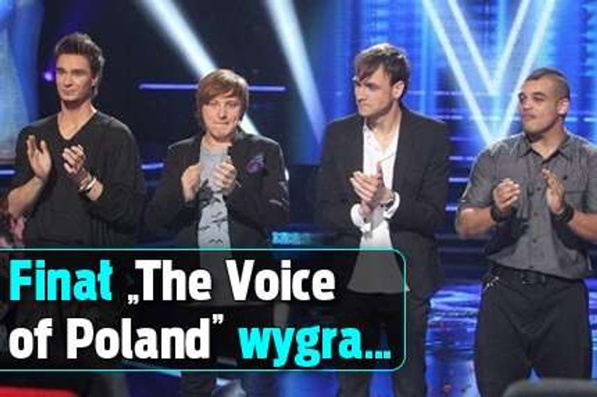 Finał "The Voice of Poland" wygrał...