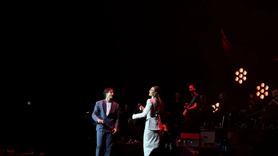 Džejla Ramović na koncertu Jakova Jozinovića