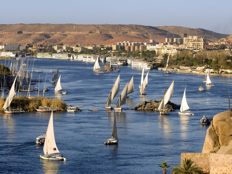 Rejs po Nilu, Egipt