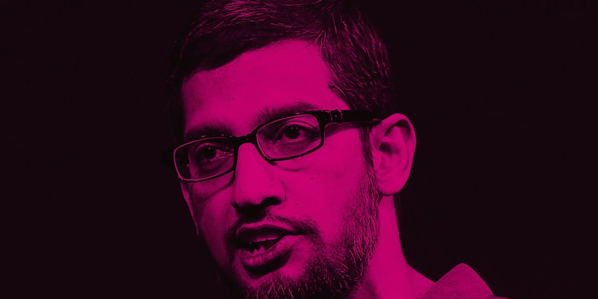 Fuksjowy Sundar Pichai, CEO Google'a