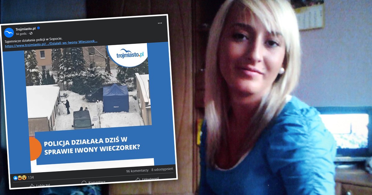 Tajemnicze działania policji w Sopocie. Huczy od spekulacji, że chodzi o Iwonę Wieczorek. Śledczy nabrali wody w usta