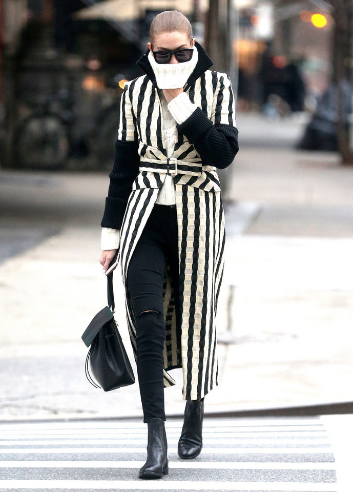 Gigi Hadid w Nowym Jorku