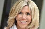 Spotkanie Brigitte Macron i Rihanny