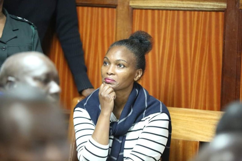 Sarah Wairimu Cohen in court