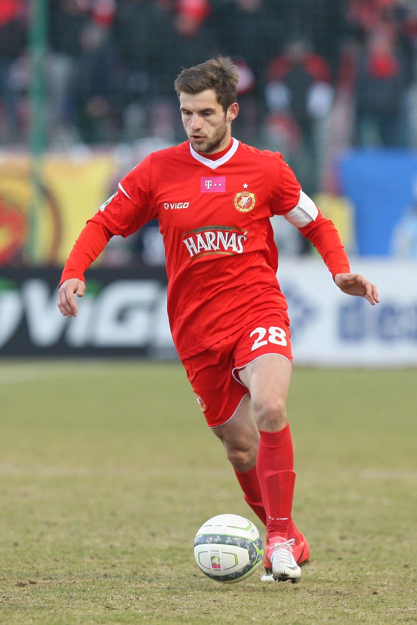 Łukasz Broź piłkarz Widzewa