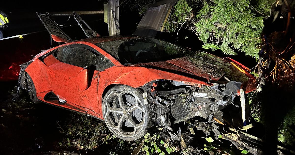  13-latek wsiadł za kierownicę Lamborghini Huracan. Efekt widać na zdjęciu