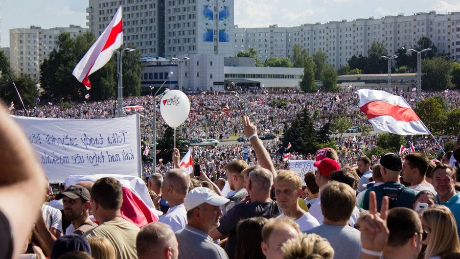 Mińsk, protesty z 2020 r.