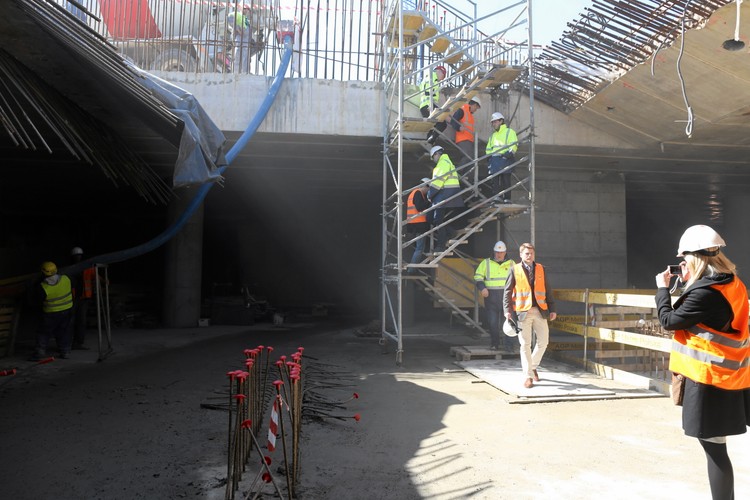 Budowa stacji metra Stadion (3)
