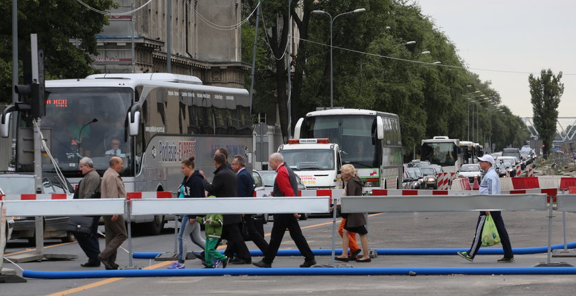 Przejście przy Dworcu Wileńskim