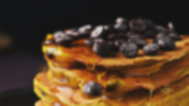 Dyniowo-czekoladowe pancakes