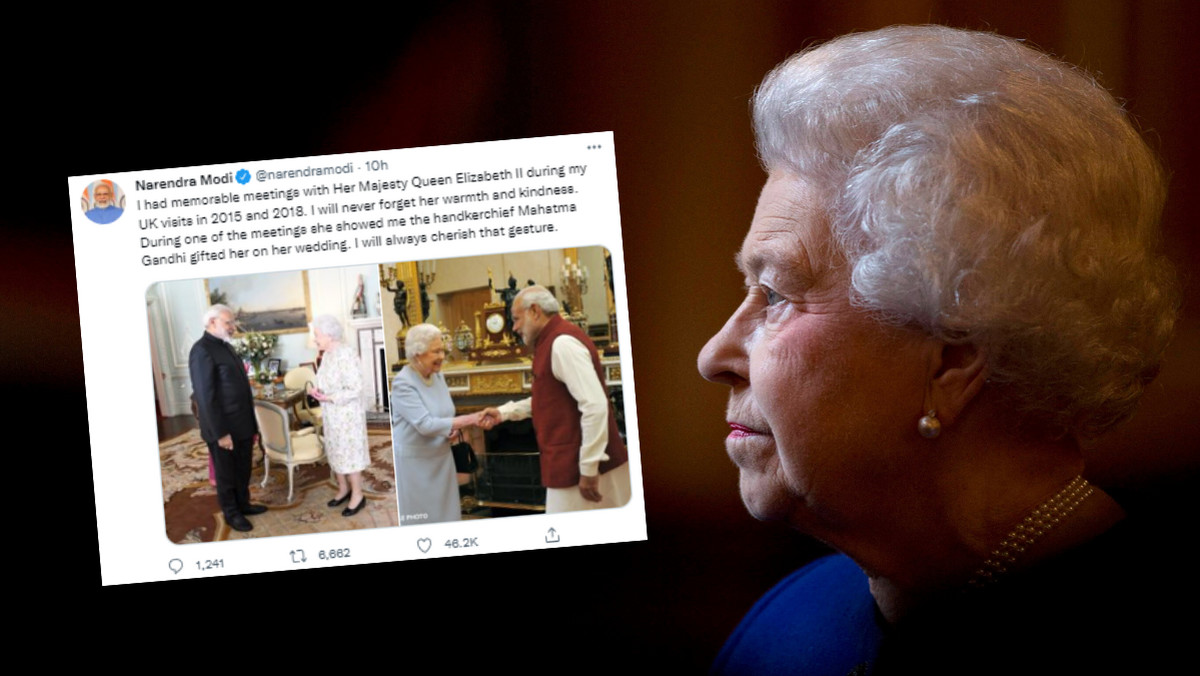 Premier Indii wspomina niezwykły gest Elżbiety II