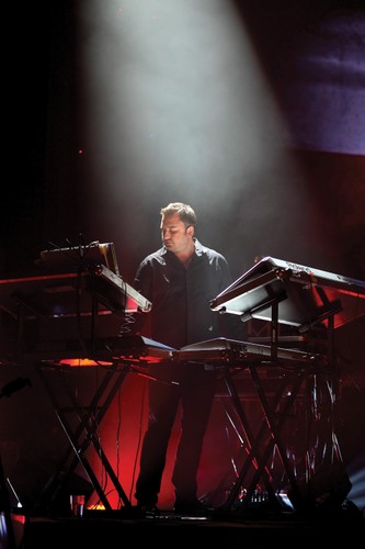 Kombii podczas koncertu w Sali Kongresowej