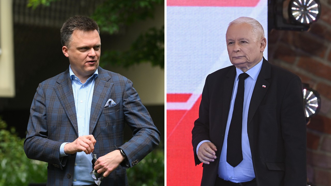 O tym mieli rozmawiać Szymon Hołownia i Jarosław Kaczyński. Nieoficjalne ustalenia